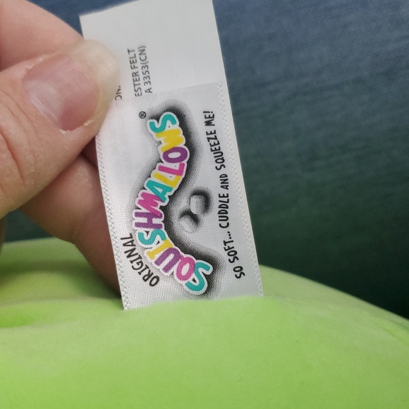 Squishmallow 11" Desmond The Green Dragon Plush Toy Valentines - Picture 5 of 9